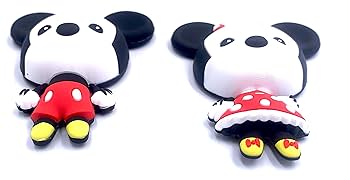 ミニーマウス 3Dマグネットステッカー Amazon.co.jp: モノグラム ディズニー マグネット2点セット